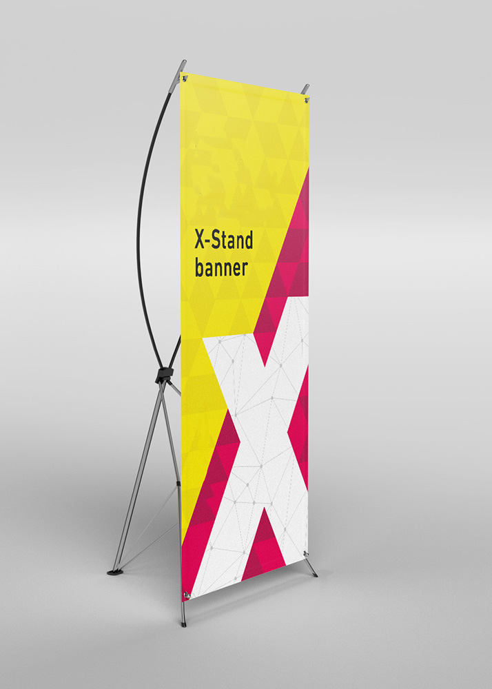 Custom X Banner Stand